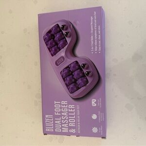 Purple Dual Foot Massager & Roller